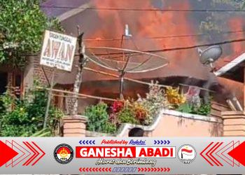 Rumah Warga Jayaloka Musi Rawas Ludes Terbakar, Kerugian Capai Rp40 Juta