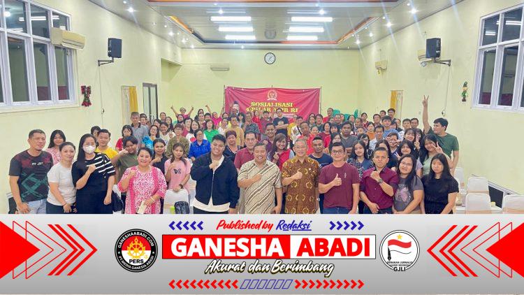 Bahar Buasan Sosialisasikan Empat Pilar MPR RI di Pangkalpinang, Perkuat Nilai Kebangsaan Masyarakat