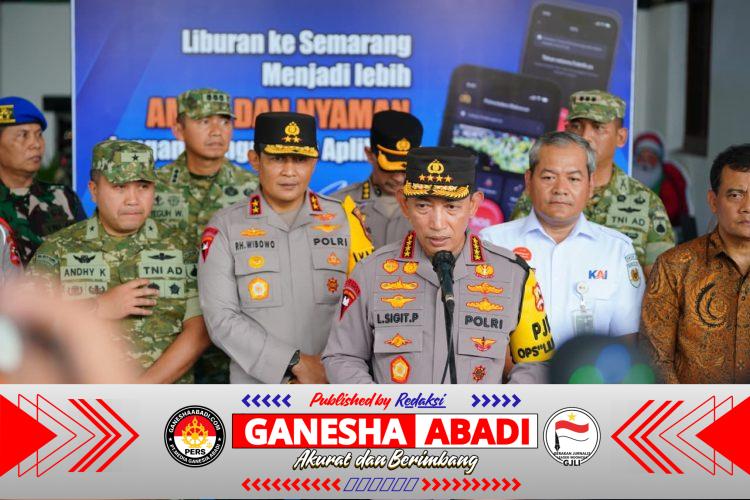 Kapolri Tegaskan Komitmen Negara Hadirkan Pelayanan Terbaik Selama Nataru