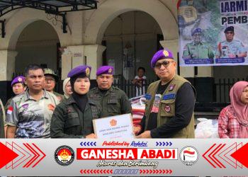 IARMI dan Menwa Gelar Bakti Sosial Tanggap Darurat Banjir Bandang di Kota Padang