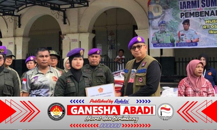 IARMI dan Menwa Gelar Bakti Sosial Tanggap Darurat Banjir Bandang di Kota Padang