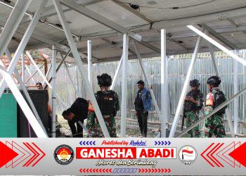 TNI Pasang Tower Repeater di Wuyuneri Mulia, Perkuat Stabilitas Komunikasi di Puncak Jaya