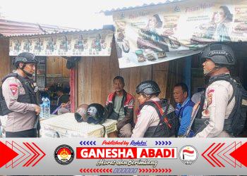 Patroli Dialogis Brimob Polda Sumsel di Lubuklinggau, Perkuat Sinergi dan Rasa Aman Masyarakat