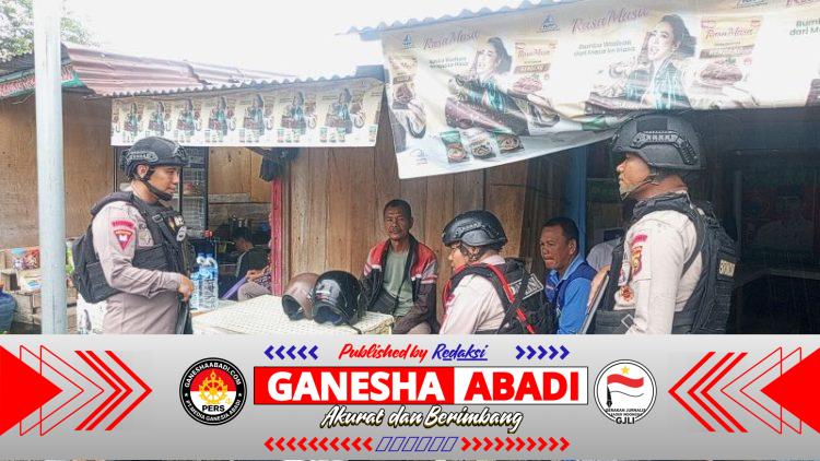 Patroli Dialogis Brimob Polda Sumsel di Lubuklinggau, Perkuat Sinergi dan Rasa Aman Masyarakat