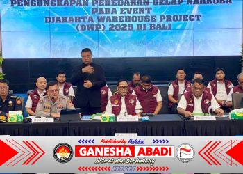 Bareskrim Polri Gagalkan Peredaran Narkoba Jelang DWP 2025, 17 Tersangka Diamankan