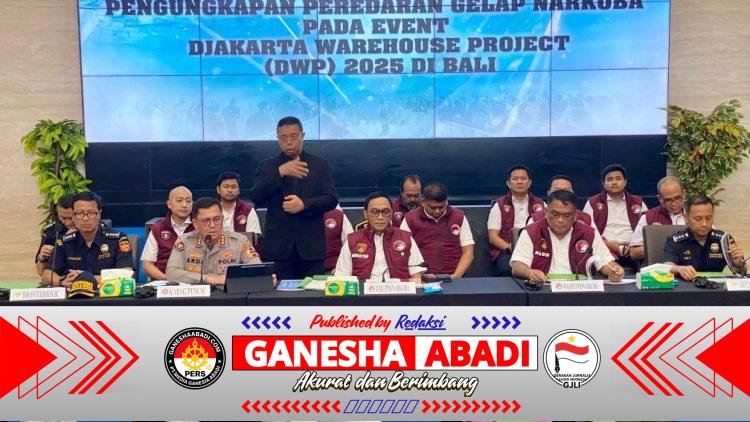 Bareskrim Polri Gagalkan Peredaran Narkoba Jelang DWP 2025, 17 Tersangka Diamankan