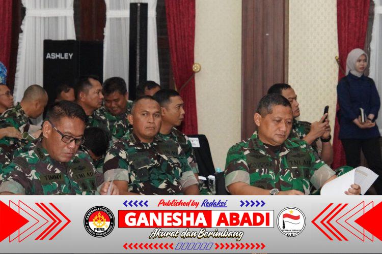Kasrem 084/Bhaskara Jaya Hadiri Rakor Hilirisasi Tebu, TNI AD Tegaskan Dukungan Penuh Ketahanan Pangan Nasional