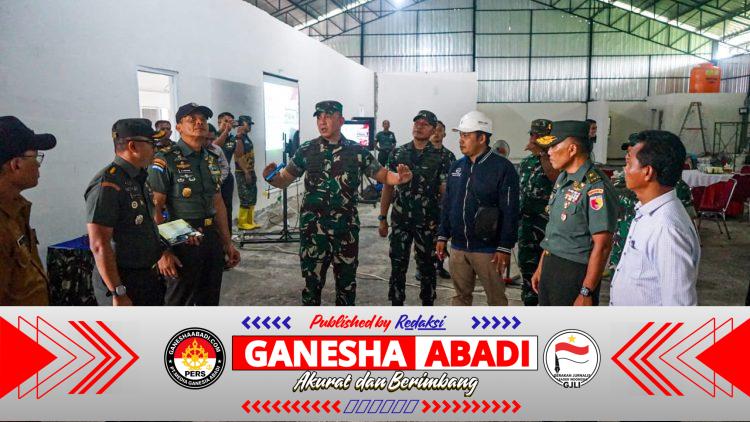 Pangdam V/Brawijaya Tinjau Langsung Pembangunan KDKMP di Benjeng, Dorong Kemandirian Ekonomi Desa