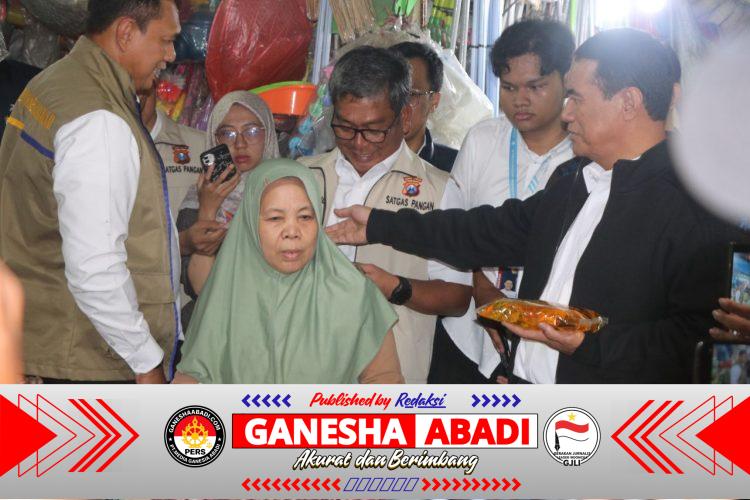 Satgas Pangan Polda Jatim Pastikan Harga Sembako Stabil Jelang Nataru, Mentan Apresiasi Kinerja Aparat