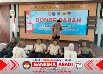 Sambut HUT Satpam ke-45, Polres Gresik Gelar Donor Darah, Wujud Kepedulian Sosial dan Sinergi Kemanusiaan