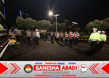 Polda Jatim Intensifkan Patroli Malam, Perintis Ditsamapta Amankan Titik Rawan Selama Operasi Lilin Semeru 2025