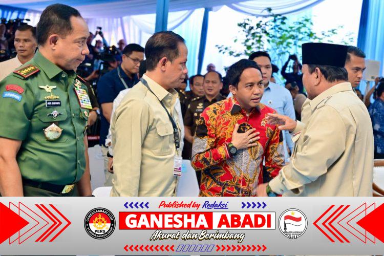 Presiden Prabowo Terima Penyerahan Uang Sitaan Negara Rp6,6 Triliun, Panglima TNI Turut Mendampingi