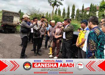 Gubernur Sumsel Tinjau Jalan Rusak Muara Beliti–Sekayu, Truk ODOL Jadi Biang Kerok Kerusakan Parah