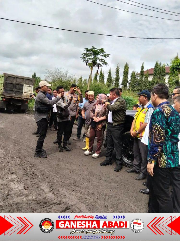 Gubernur Sumsel Tinjau Jalan Rusak Muara Beliti–Sekayu, Truk ODOL Jadi Biang Kerok Kerusakan Parah