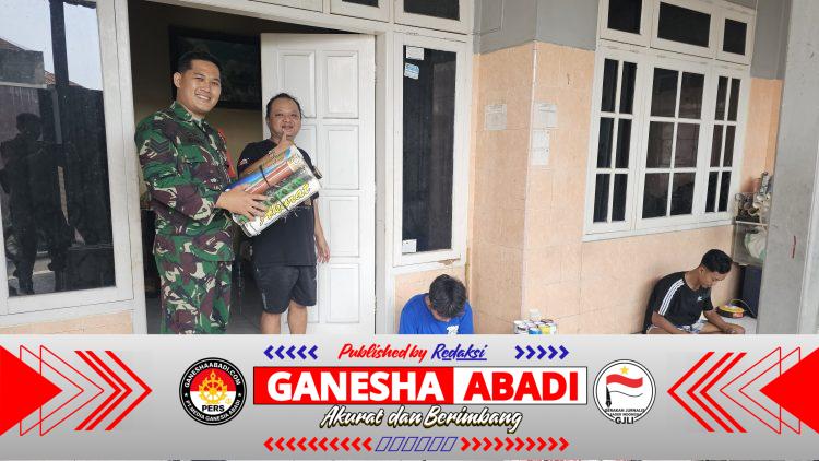 Babinsa Tipes Dukung dan Dorong Pelaku UMKM Pembuatan Shuttlecock