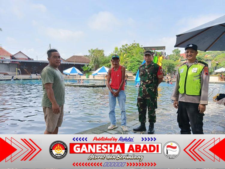 Babinsa–Bhabinkamtibmas Siaga Nataru, Pastikan Keamanan Tempat Wisata