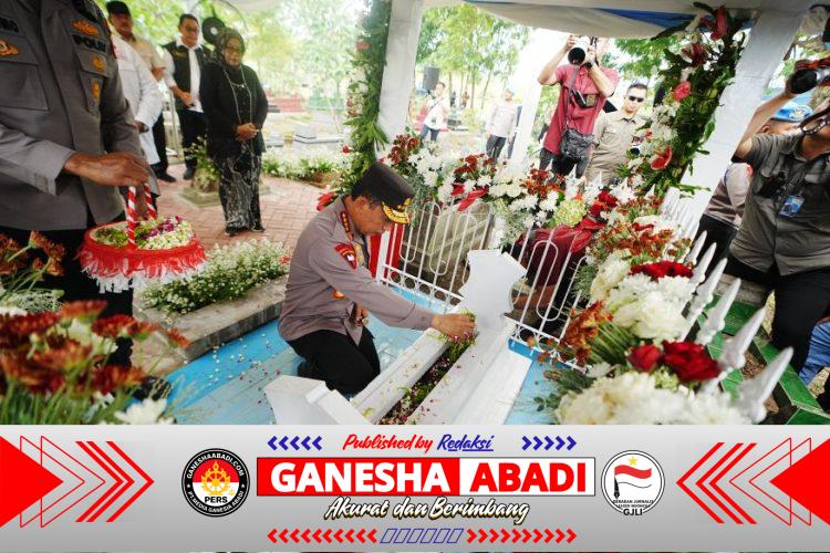 Kapolri Ziarah ke Makam Marsinah di Nganjuk, Groundbreaking Museum Pahlawan Nasional Buruh Pertama Pasca Kemerdekaan
