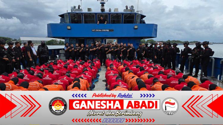 Ditjenpas Pindahkan 130 Warga Binaan High Risk ke Nusakambangan, Perkuat Keamanan Lapas