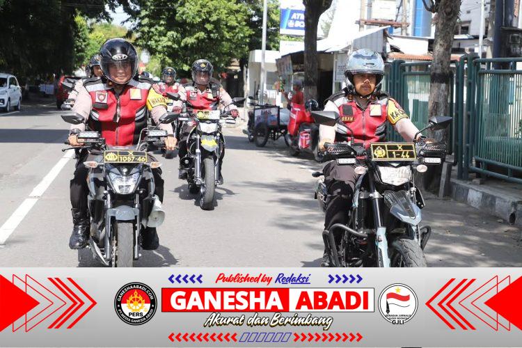 Kapolres Kediri Pimpin Langsung Patroli R2, Pastikan Kamtibmas dan Pengamanan Natal 2025 Kondusif