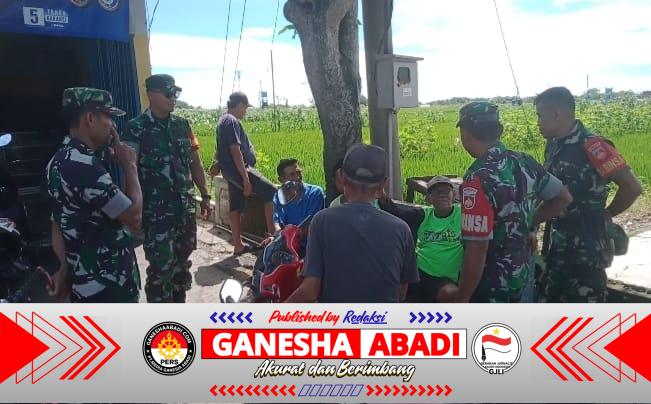 Babinsa Koramil 16/Miri Anjangsana, Serap Keluhan Petani Saat Musim Tanam