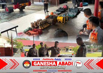 Brimob Sumsel Perkuat Kesiapsiagaan, Batalyon B Pelopor Gelar Latihan dan Pengecekan Alat SAR