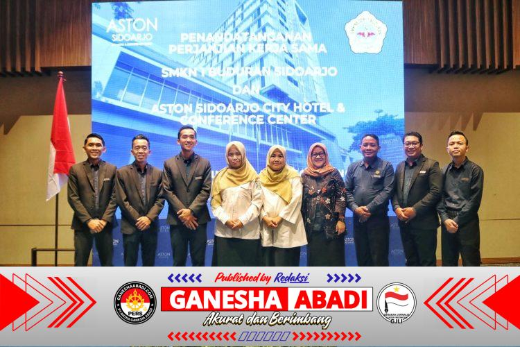 Aston Sidoarjo Resmikan Kerja Sama Jangka Panjang dengan SMK Negeri 1 Buduran