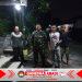 Sertu Rochani Patroli Malam Bersama Linmas Susuri Pos-pos Ronda