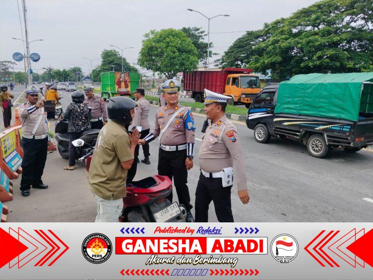 Polres Pelabuhan Tanjungperak Gelar Patroli Terpadu di Akses Vital Surabaya–Madura