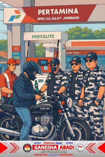 Diduga Dibekingi Ormas, SPBU 54-614-07 Jombang Terang-Terangan Layani Mafia Pertalite