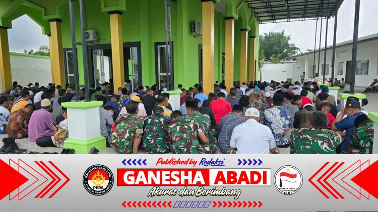 Salat Jumat Perdana di Lokasi Baru, Masjid Al-Ikhlas Dipadati Ratusan Jemaah