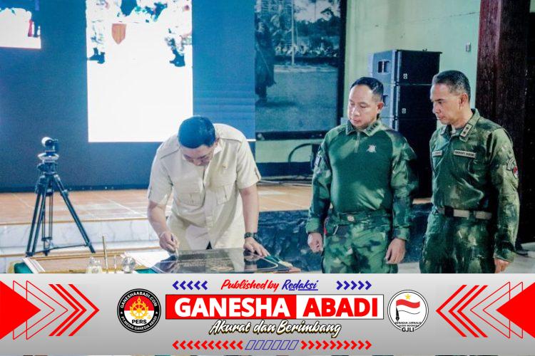 Panglima TNI dan Menhan RI Anugerahkan Kenaikan Pangkat Luar Biasa kepada 155 Prajurit di Papua Tengah