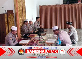 Polsek Buduran Gelar Khotmil Qur’an Rutin Kamis Kliwon, Perkuat Iman dan Soliditas Personel