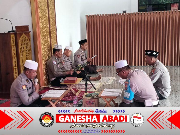 Polsek Buduran Gelar Khotmil Qur’an Rutin Kamis Kliwon, Perkuat Iman dan Soliditas Personel