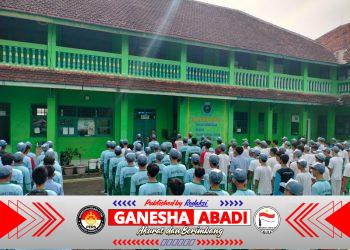 Kodim 0724/Boyolali Tanamkan Disiplin dan Karakter Siswa Lewat Bintalsik di SMK Ma’arif NU