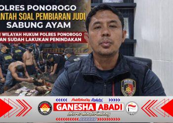 Polres Ponorogo Tegaskan Tidak Ada Pembiaran Judi Sabung Ayam, Kasus Sudah Diungkap Desember 2025