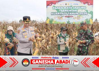 Polres Musi Rawas Dukung Ketahanan Pangan Nasional, Ikuti Zoom Meeting Panen Raya Jagung Kuartal IV 2025