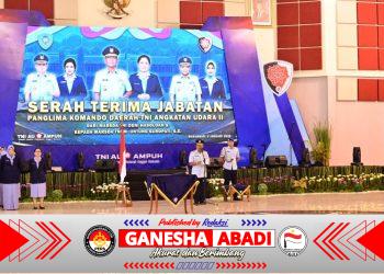 Danlanud Sultan Hasanuddin Hadiri Sertijab Panglima Kodau II di Makassar