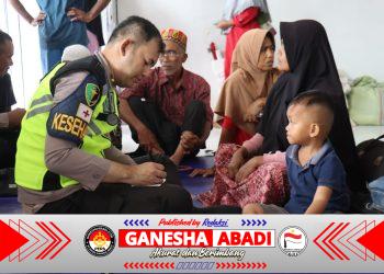 Pusdokkes Polri Hadirkan Layanan Kesehatan untuk Puluhan Ribu Warga Terdampak Bencana di Aceh