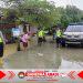Polisi Siaga Pantau Banjir di Jakenan, Pastikan Jalan dan Permukiman Tetap Aman