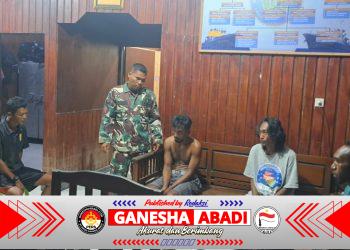 Babinsa Kodim 1710/Mimika Bersama TNI AL dan Polri Bongkar Peredaran Narkoba di Pelabuhan Pomako Timika