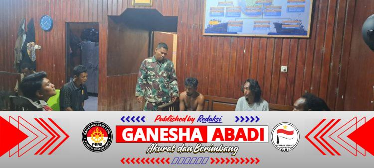 Babinsa Kodim 1710/Mimika Bersama TNI AL dan Polri Bongkar Peredaran Narkoba di Pelabuhan Pomako Timika