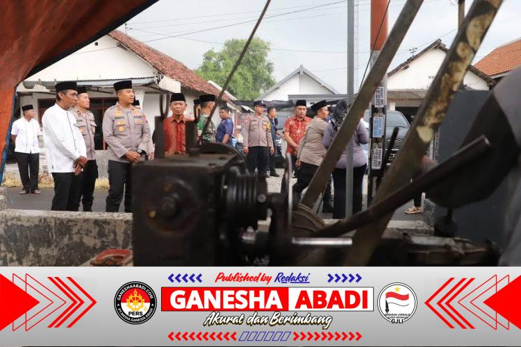 Polres Kediri Bangun Sumur Bor di Masjid Al-Bashor, Hadirkan Akses Air Bersih untuk Warga Desa Belor
