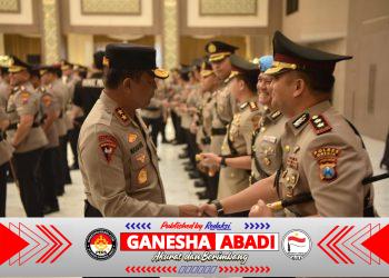AKBP Ramadhan Nasution Resmi Jabat Kapolres Gresik, Tongkat Estafet Kepemimpinan Beralih