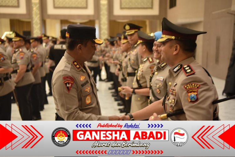 AKBP Ramadhan Nasution Resmi Jabat Kapolres Gresik, Tongkat Estafet Kepemimpinan Beralih