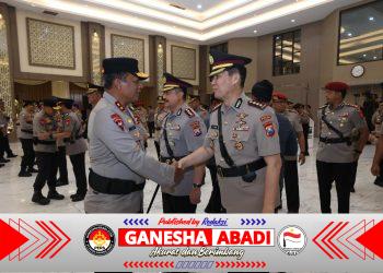 Polda Jawa Timur Gelar Sertijab PJU dan 28 Kapolres, Kapolda Tekankan Loyalitas, Integritas, dan Inovasi Pelayanan Publik