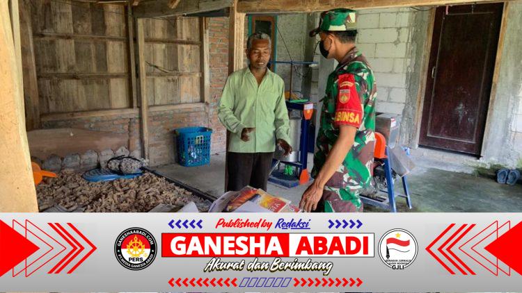 Babinsa Banyurip Dampingi UMKM Minuman Herbal, Dorong Peningkatan Ekonomi Warga