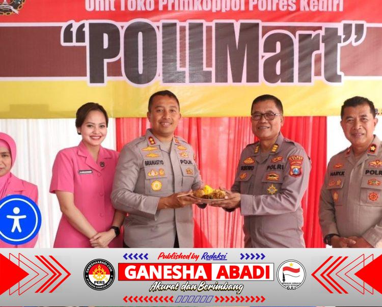 Polres Kediri Resmikan Mini Market Pollmart Berwajah Baru, Perkuat Kesejahteraan Anggota dan Layanan Masyarakat