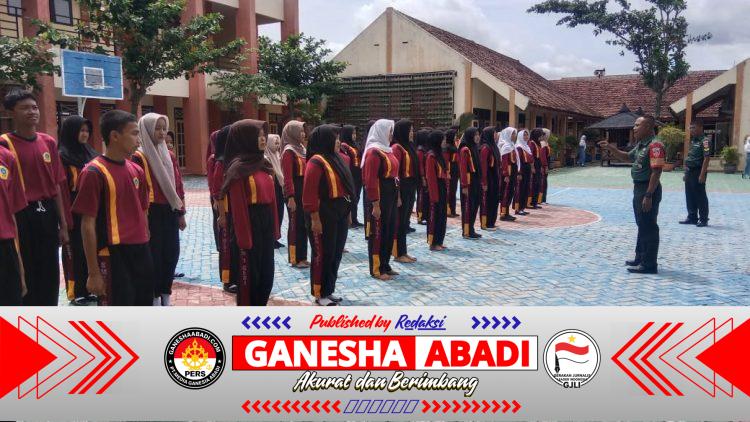Sertu Heri Sosialisasikan Korps Kadet Republik Indonesia di SMKN 1 Gesi, Tanamkan Semangat Bela Negara Sejak Dini