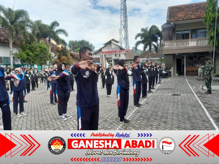 Koramil Pesanggaran Tanamkan Karakter Tangguh dan Disiplin, Siapkan Pelajar SMK PGRI Hadapi Tantangan Zaman