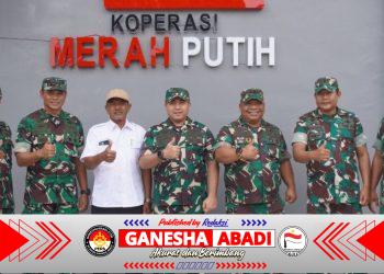 Kasdam IV/Diponegoro Tinjau Pembangunan Koperasi Desa Merah Putih di Boyolali